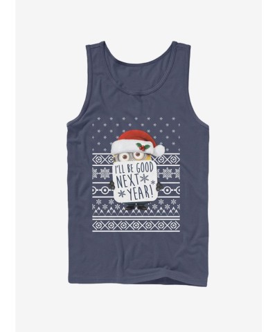 Despicable Me Minion Blue Tank Top for Adults