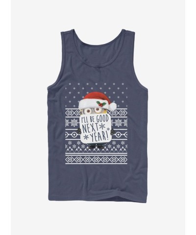 Despicable Me Minion Blue Tank Top for Adults