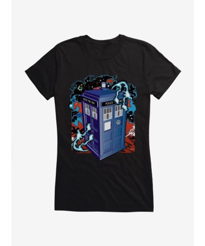 Doctor Who TARDIS Lightweight Tee for Girls