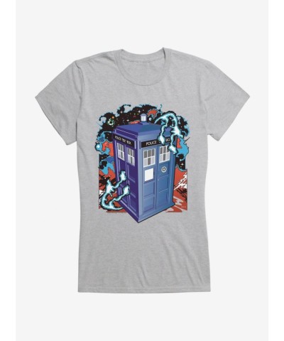 Doctor Who TARDIS Lightweight Tee for Girls