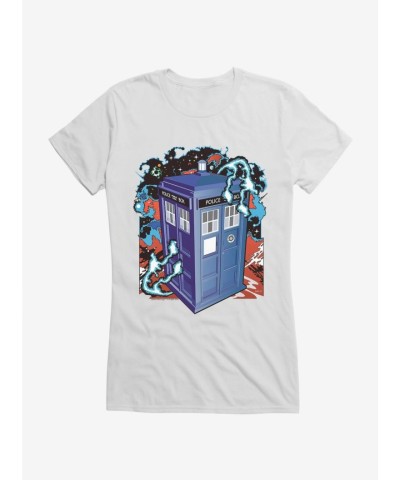 Doctor Who TARDIS Lightweight Tee for Girls