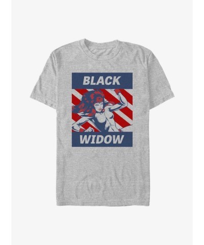 Marvel Spy T-Shirt for Women - Grey Black Widow Edition