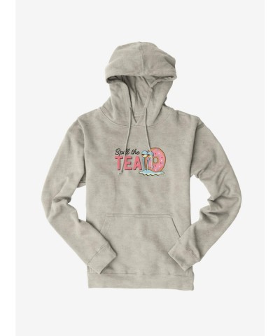 SpongeBob SquarePants Gary Hoodie for Men - Spill The Tea Design