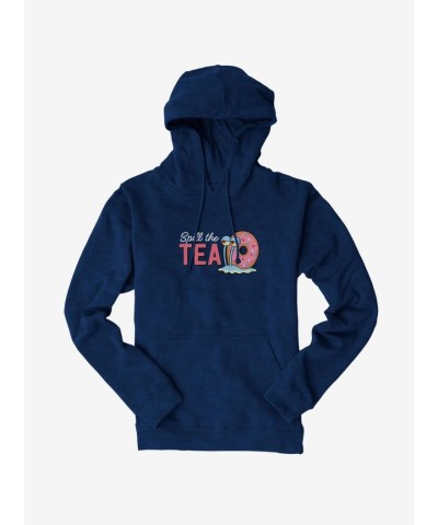 SpongeBob SquarePants Gary Hoodie for Men - Spill The Tea Design