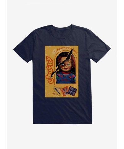 Chucky Doll Box Torn Effect Unisex T-Shirt
