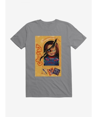 Chucky Doll Box Torn Effect Unisex T-Shirt