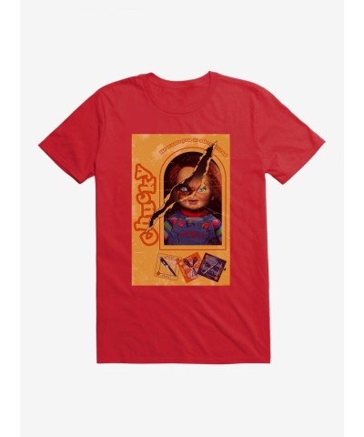 Chucky Doll Box Torn Effect Unisex T-Shirt