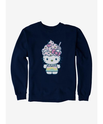 Hello Kitty Vacation Sweatshirt for Unisex - Kawaii Milkshake Print