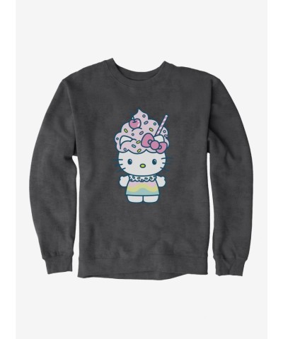 Hello Kitty Vacation Sweatshirt for Unisex - Kawaii Milkshake Print