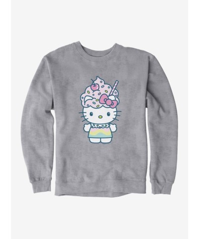 Hello Kitty Vacation Sweatshirt for Unisex - Kawaii Milkshake Print