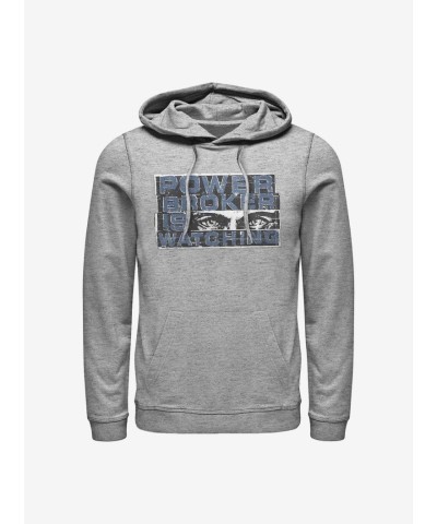 Marvel The Falcon Winter Soldier Power Broker Eyes Men's Grey Hoodie