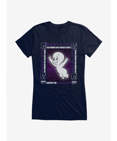Casper Friendly Ghost Raver Tee for Girls