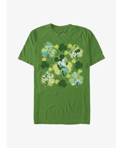 Disney Mickey Mouse Friends Lucky Soft T-Shirt - Men's Green