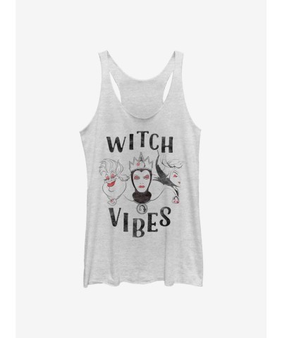 Disney Girls Witch Vibes Tank Top - White
