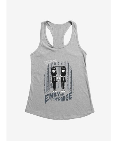 Emily Strange Twins Lightweight Girls Tank Top