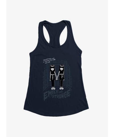 Emily Strange Twins Lightweight Girls Tank Top