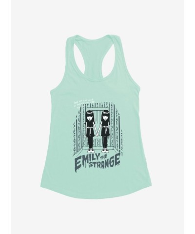 Emily Strange Twins Lightweight Girls Tank Top