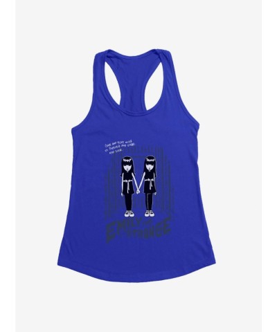 Emily Strange Twins Lightweight Girls Tank Top