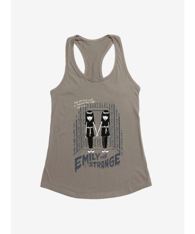 Emily Strange Twins Lightweight Girls Tank Top