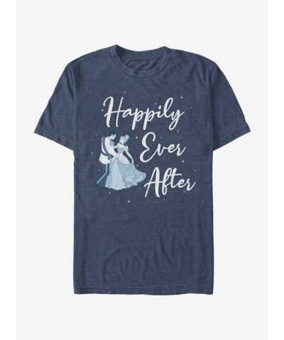 Disney Happily Ever After Cinderella T-Shirt - Men's Blue