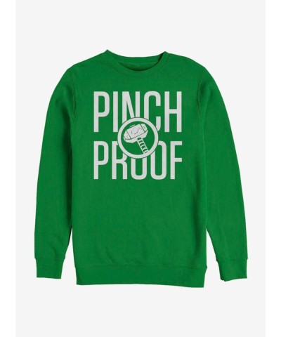 Marvel's Thor Themed Pinch-Resistant Sweatshirt - Men's Green