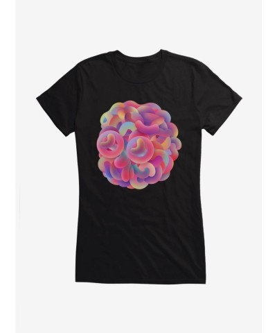 Rick and Morty Wiggly Morty Junior Girls T-Shirt