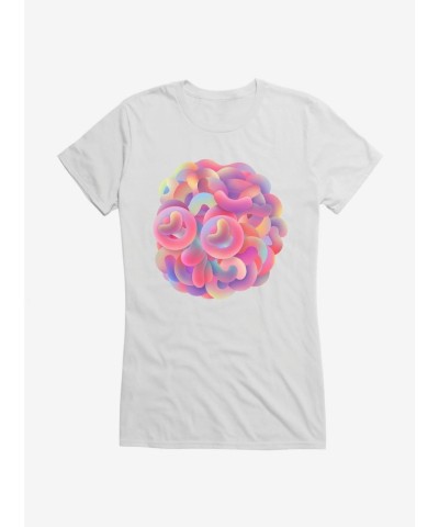 Rick and Morty Wiggly Morty Junior Girls T-Shirt