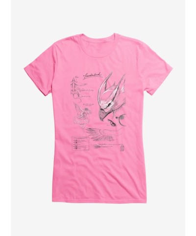 Fantastic Beasts Thunderbird Artwork T-Shirt for Girls