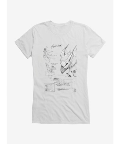 Fantastic Beasts Thunderbird Artwork T-Shirt for Girls