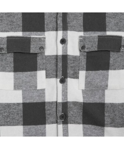 The Mandalorian Plaid Flannel Hooded Jacket for Boys