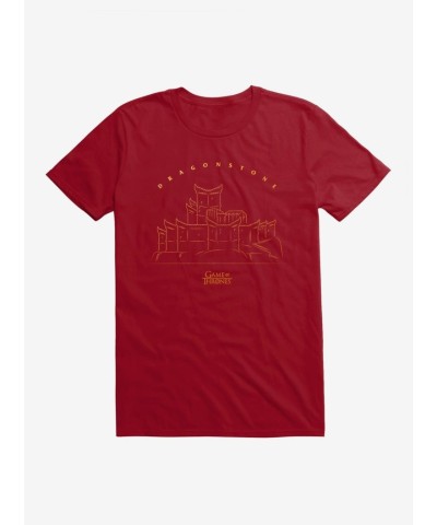 Game Of Thrones Dragonstone Graphic Tee for Unisex