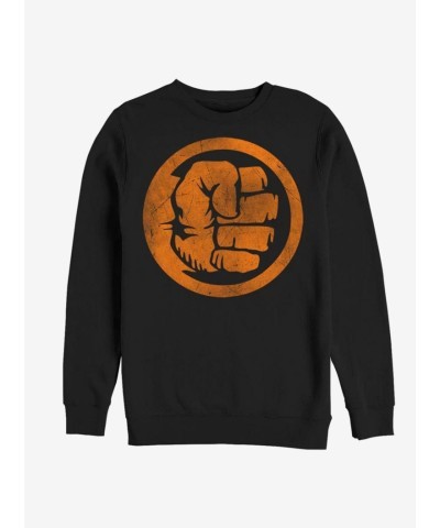 Marvel Hulk Black Orange Hoodie for Men