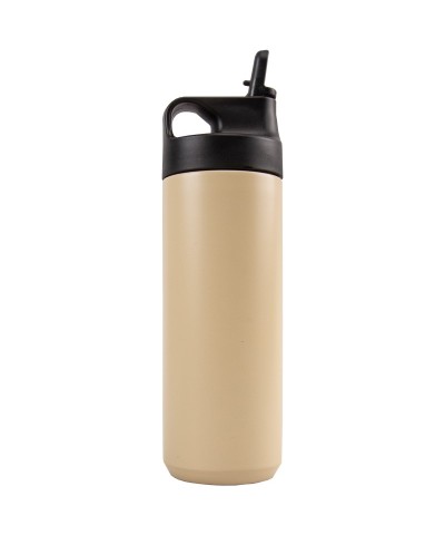 Cream Color Harry Potter NYC Griffin Water Bottle with Hogwarts House Icons