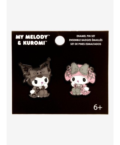 Loungefly My Melody & Kuromi Adorable Lolita Pin Set