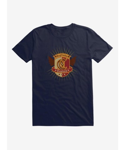 Harry Potter Gryffindor Captain Shield Unisex T-Shirt