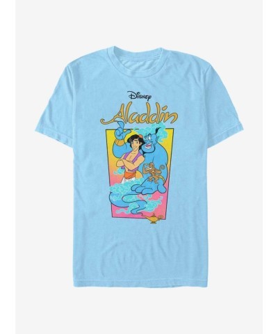 Disney Aladdin Neon Vapor T-Shirt for Men
