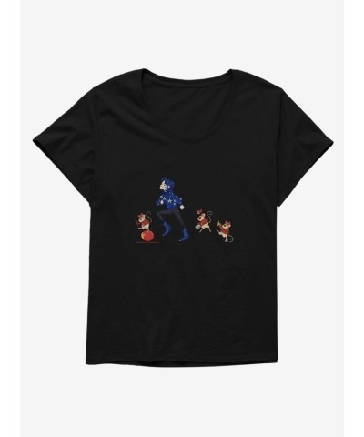 Laika Coraline Marching Mice Fan Art Tee for Girls Plus Size