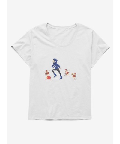 Laika Coraline Marching Mice Fan Art Tee for Girls Plus Size
