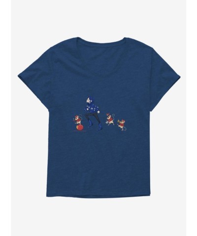 Laika Coraline Marching Mice Fan Art Tee for Girls Plus Size