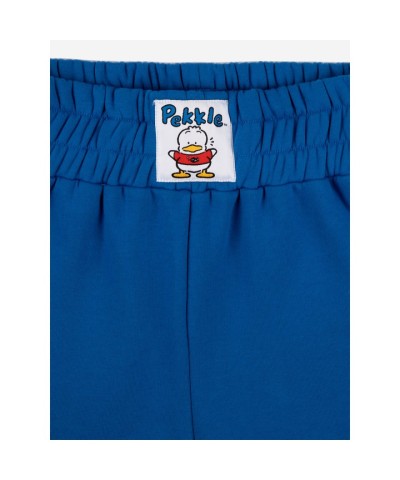 Pekkle x Dumbgood High-Waisted Boxing Shorts with Puff Print