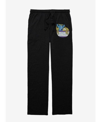 Care Bears Grumpy Bear Men's Black Ramen Pajama Pants