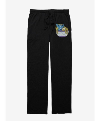 Care Bears Grumpy Bear Men's Black Ramen Pajama Pants