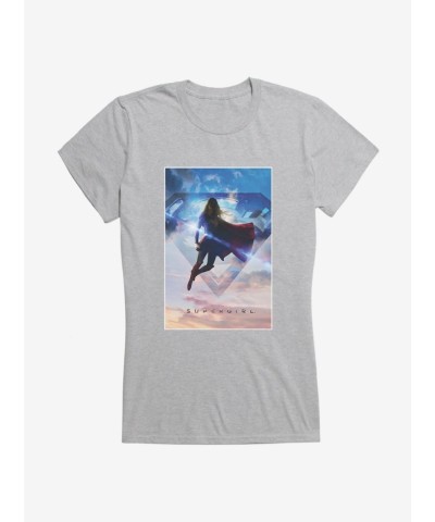 Supergirl Logo Tee for Junior Girls from DC Comics