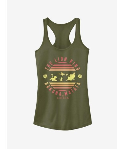 Disney Hakuna Matata Green Tank Top for Girls