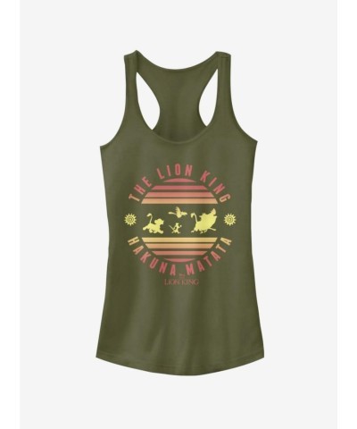 Disney Hakuna Matata Green Tank Top for Girls