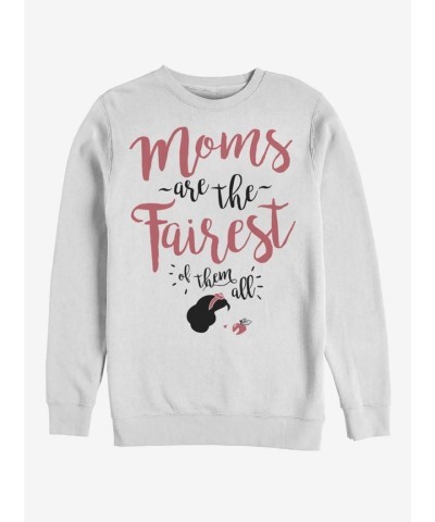Disney Classic Snow White Fairytale Crew Neck Sweatshirt - Men's White