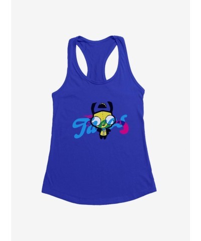 Invader Zim Themed Lightweight Girls Tank Top