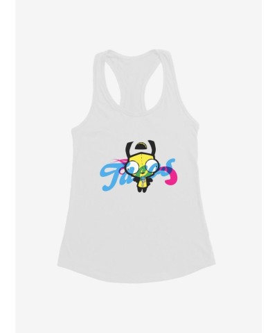 Invader Zim Themed Lightweight Girls Tank Top