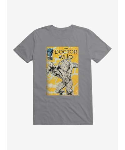 Doctor Who Cybermen Yellow Men's T-Shirt