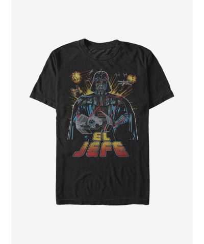 Star Wars El Jefe Unisex T-Shirt in Black